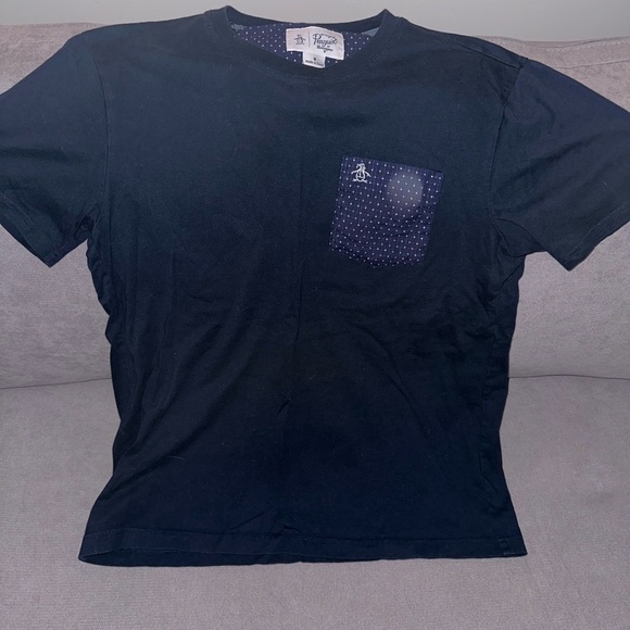 Women’s penguin tshirt with Pocket Detail - Picture 1 of 4